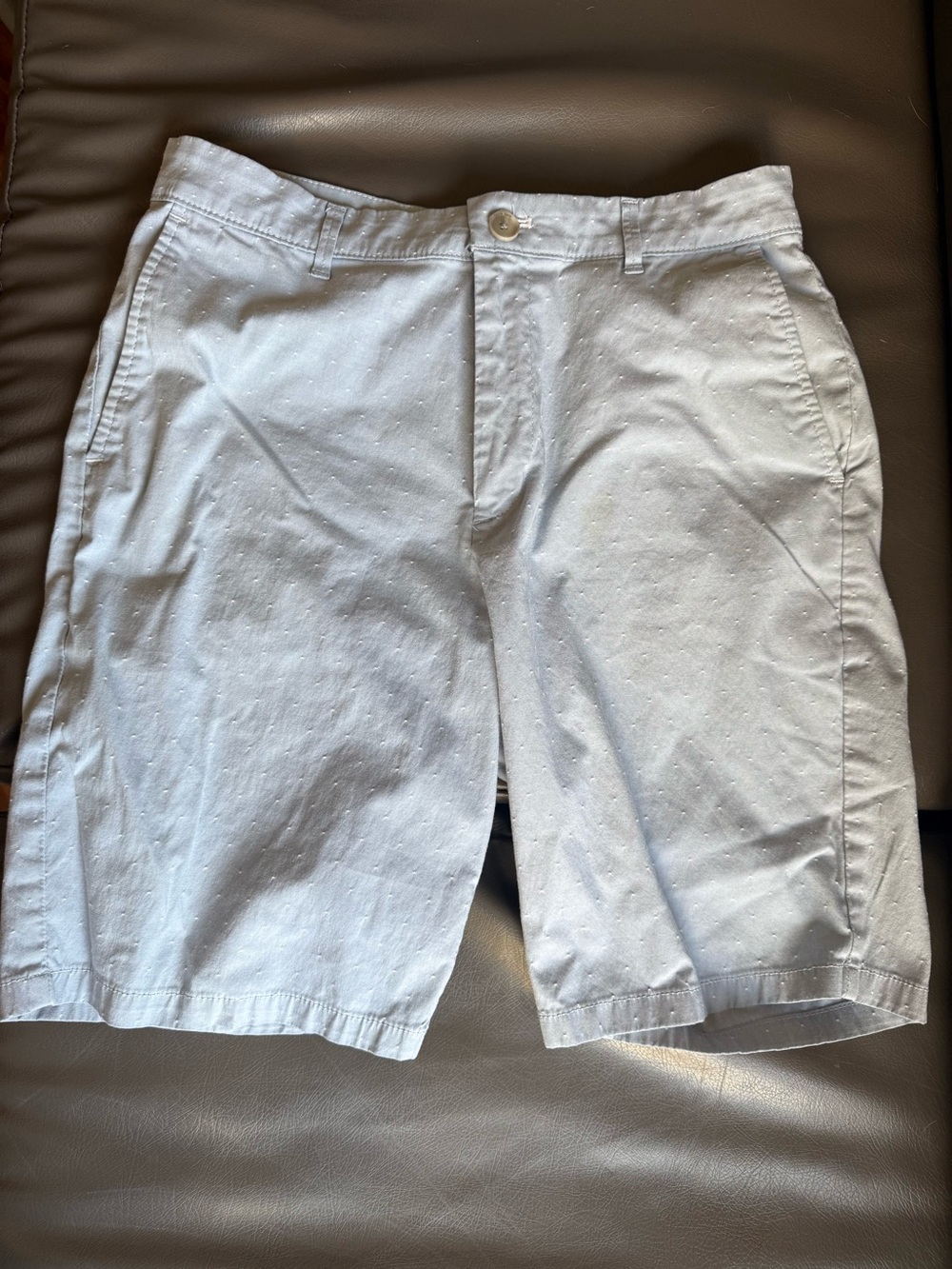 Calvin Klein Light Blue Men’s Flat Front Shorts